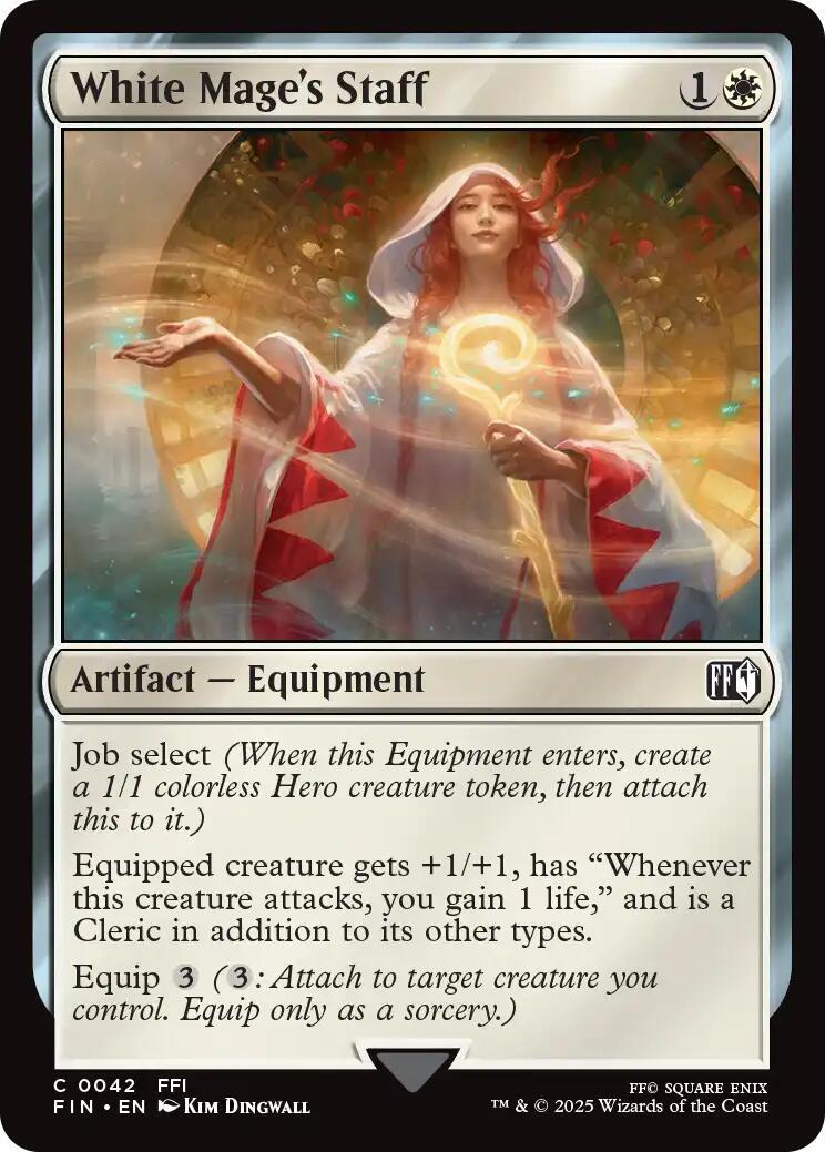 White Mage's Staff [Foil] #42
