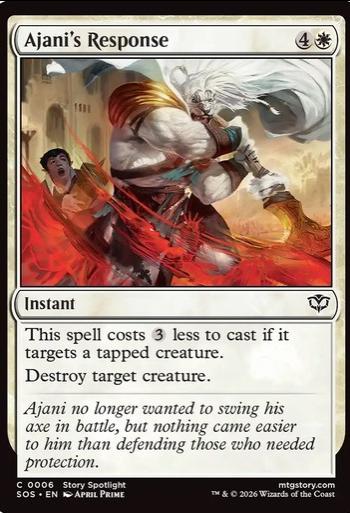 Ajani's Response] #6