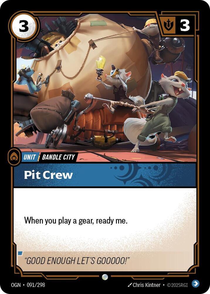 Pit Crew #91