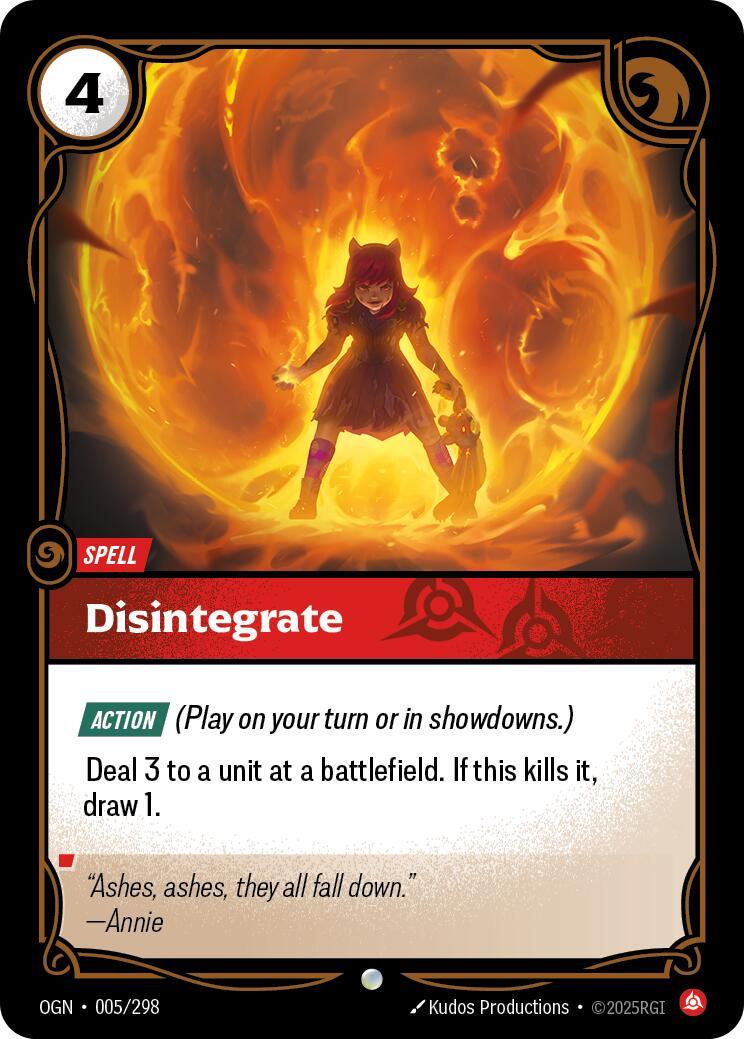 Disintegrate #5