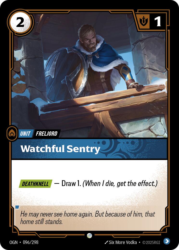 Watchful Sentry [Foil] #96