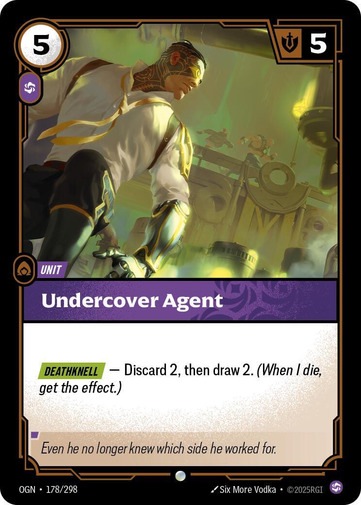Undercover Agent #178