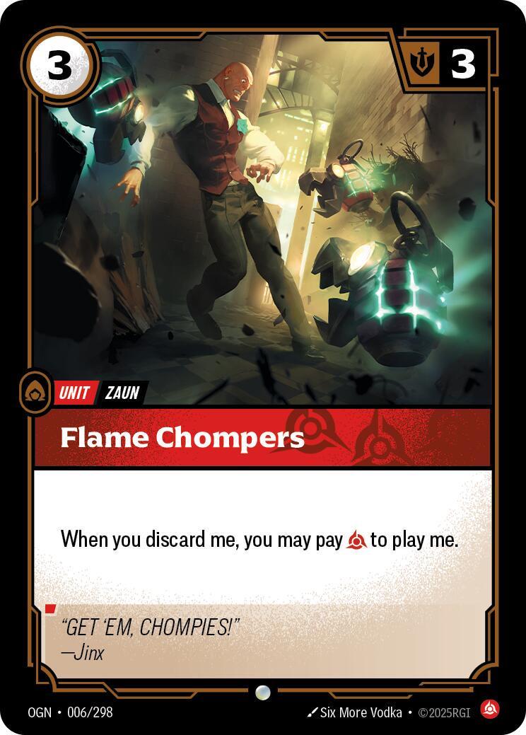 Flame Chompers #6