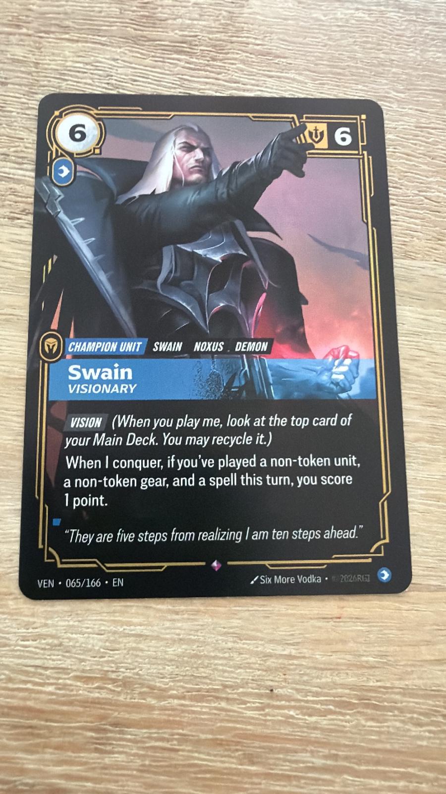 Swain, Visionary [Foil] #65