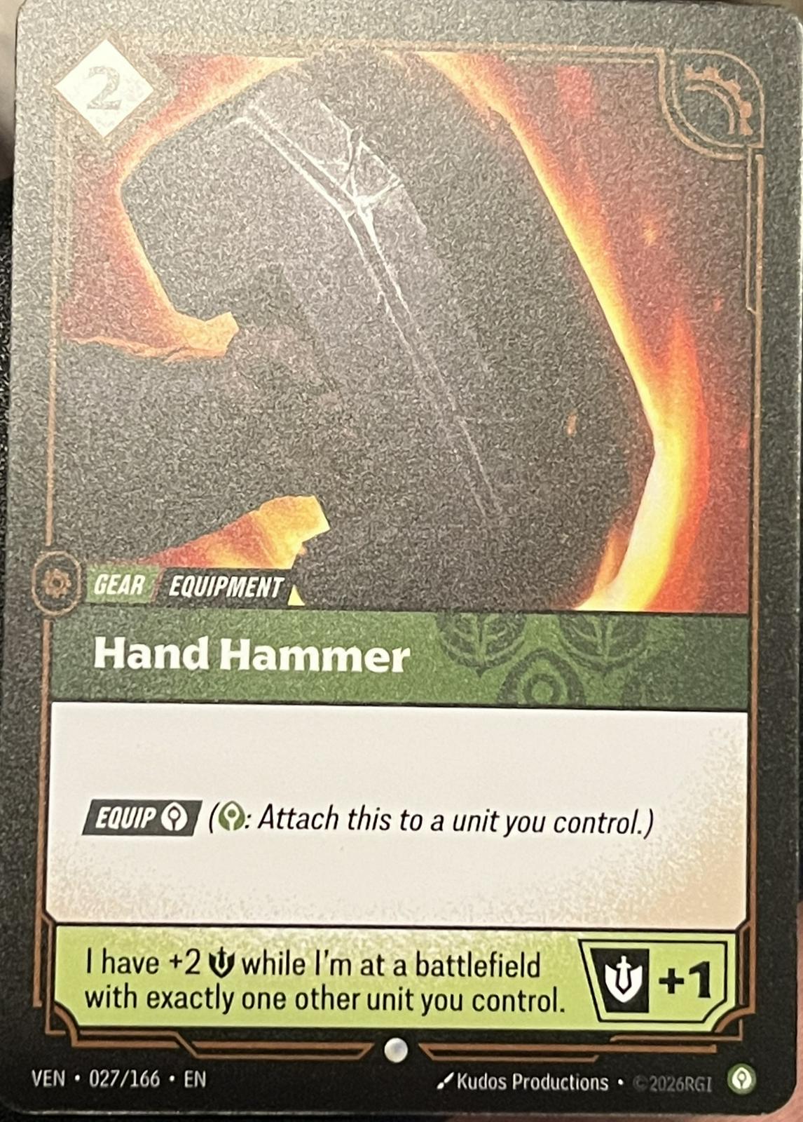 Hand Hammer #27
