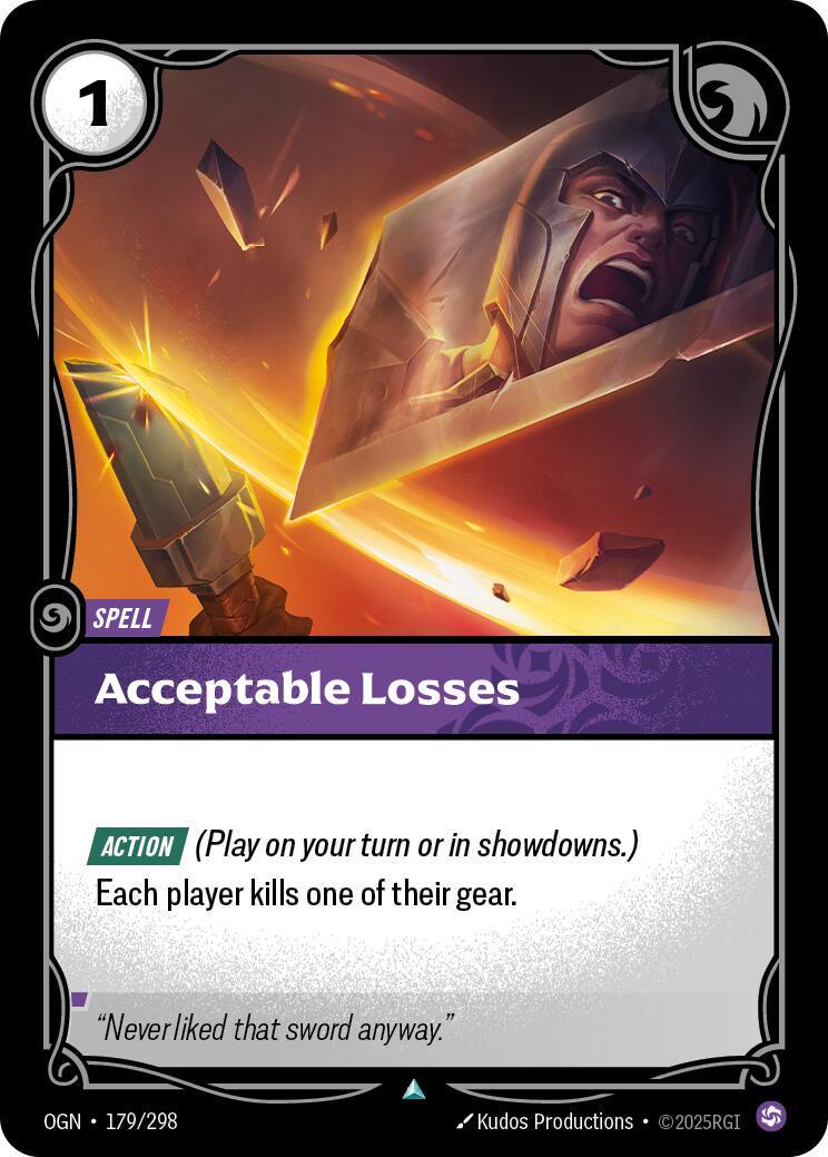 Acceptable Losses #179