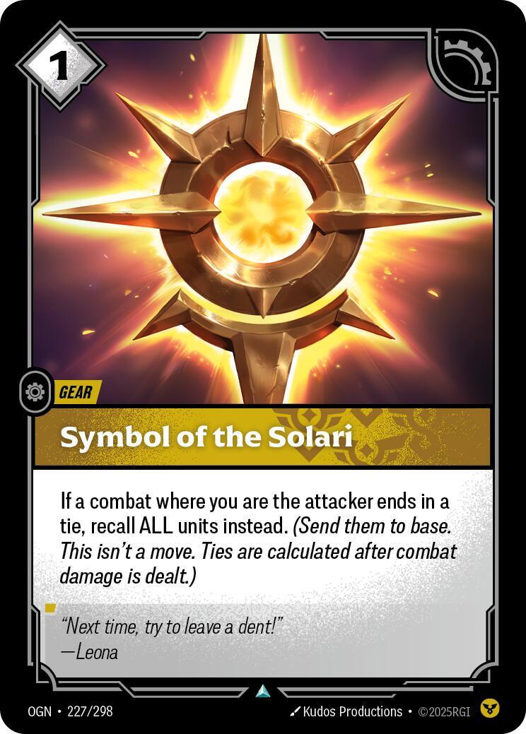 Symbol of the Solari #227