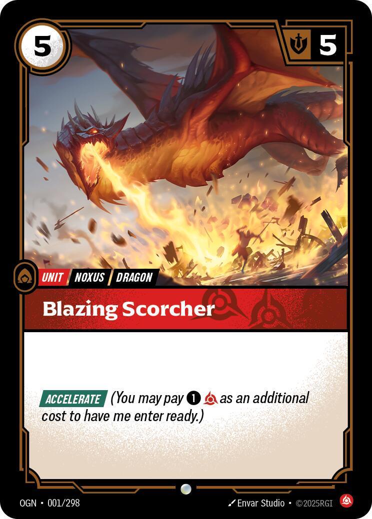 Blazing Scorcher #1