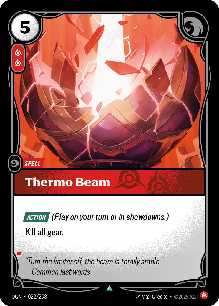 Thermo Beam #22