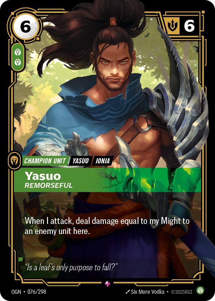 Yasuo - Remorseful #76