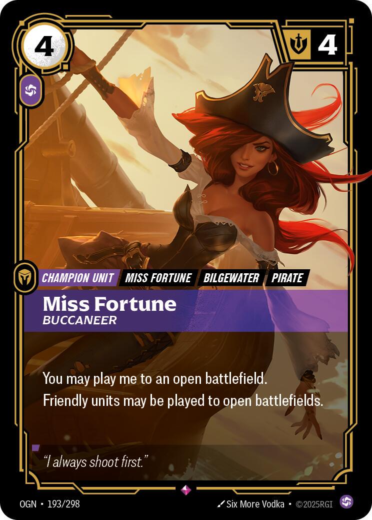 Miss Fortune - Buccaneer #193