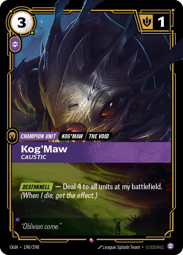 Kog'Maw - Caustic #190