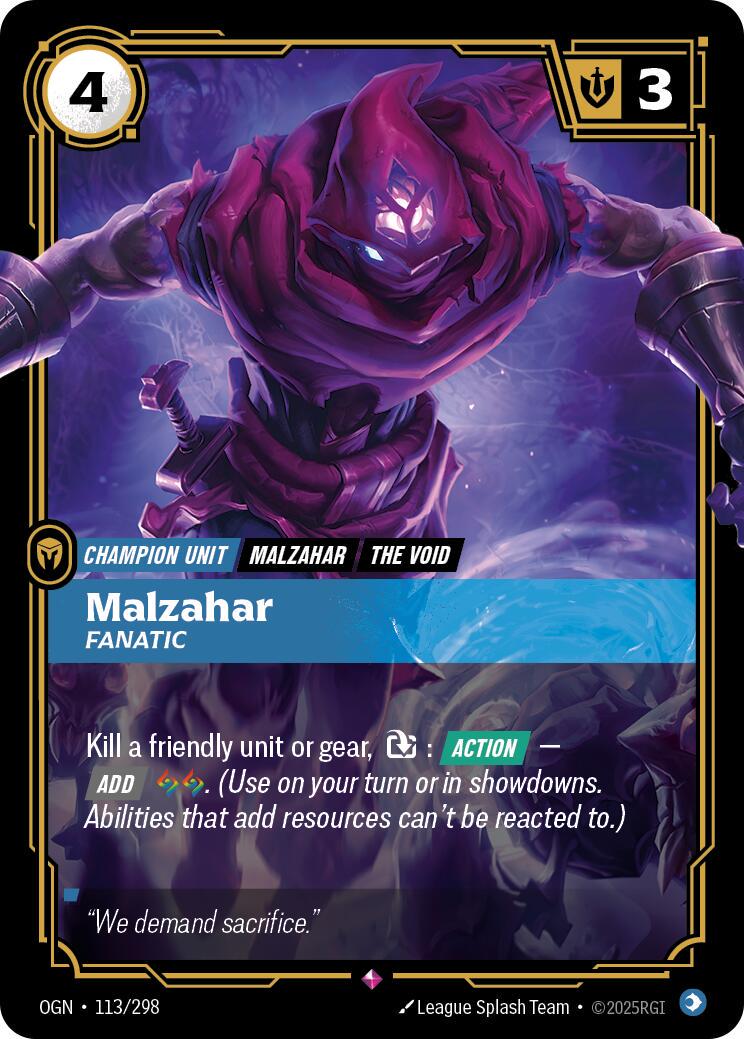Malzahar - Fanatic #113