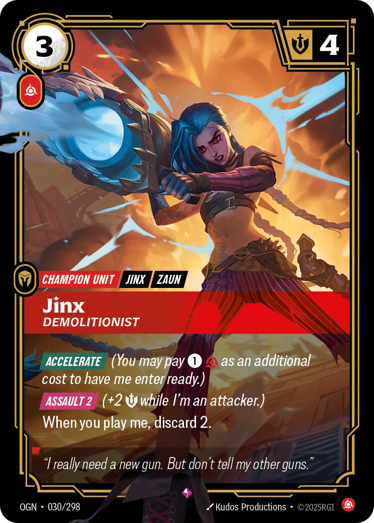 Jinx - Demolitionist #30