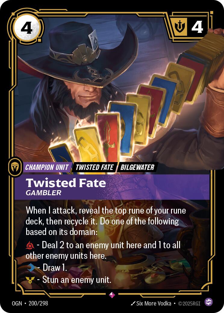 Twisted Fate - Gambler #200