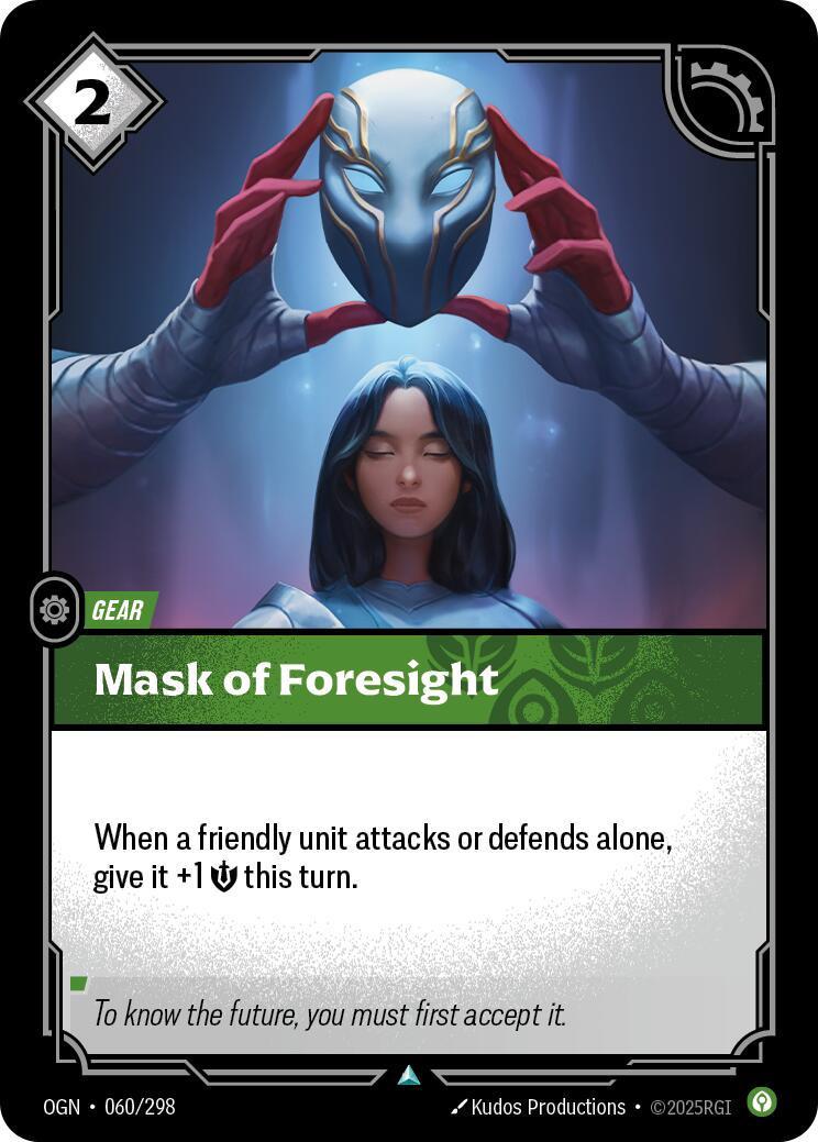 Mask of Foresight #60