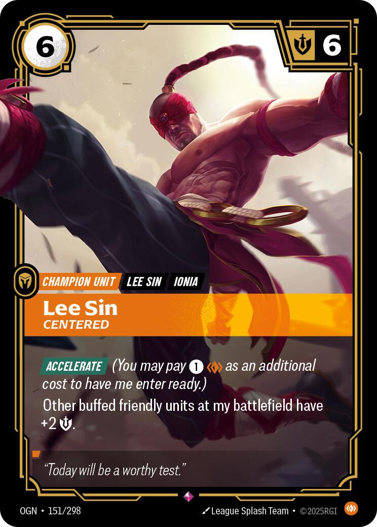 Lee Sin - Centered #151