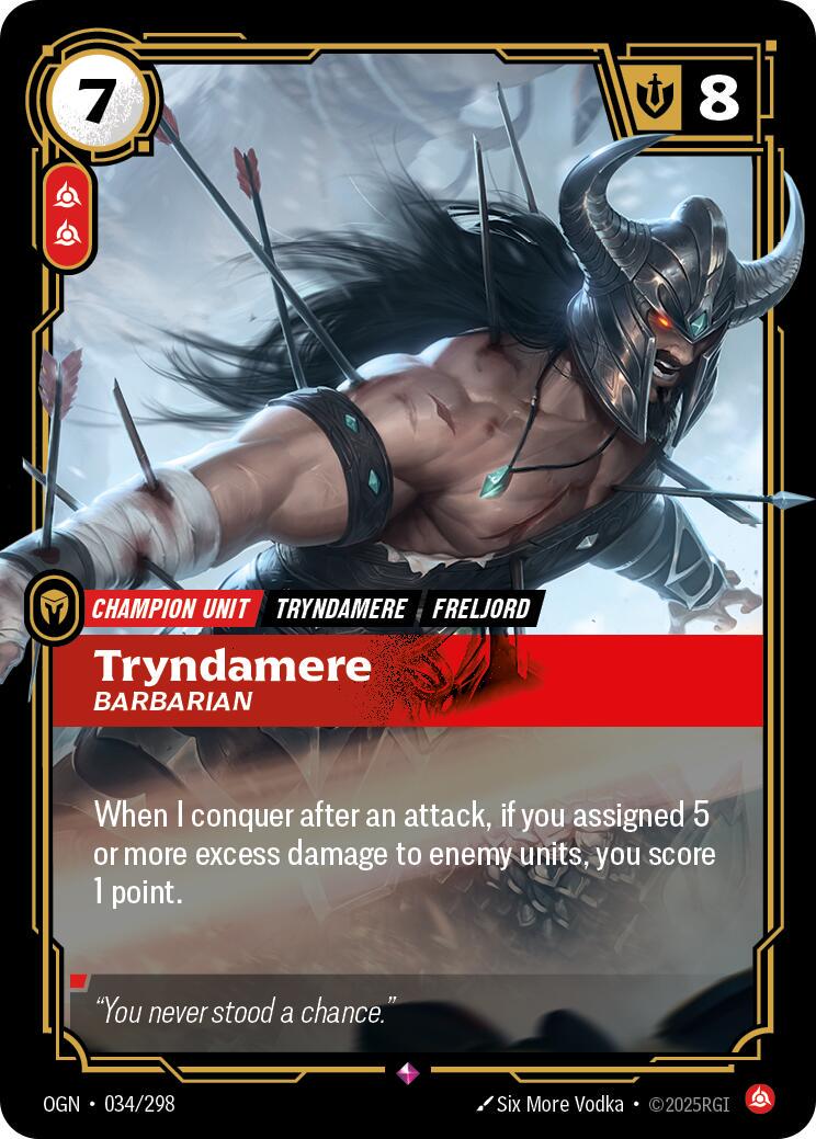 Tryndamere - Barbarian #34