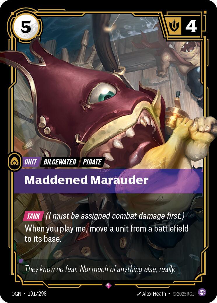 Maddened Marauder [Foil] #191