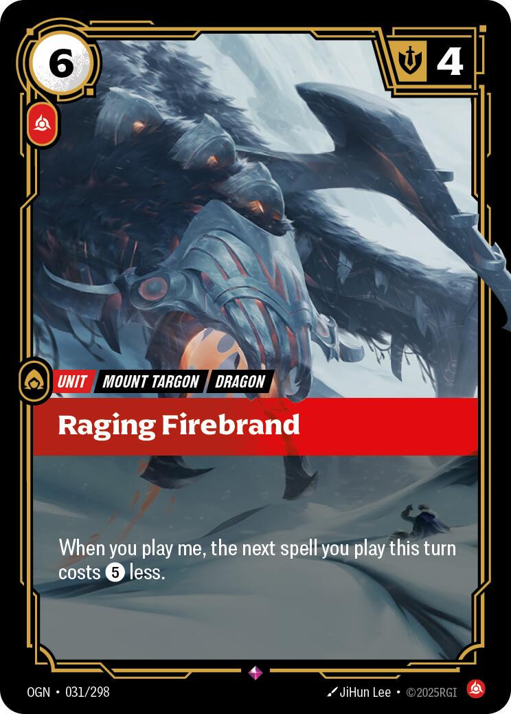 Raging Firebrand #31