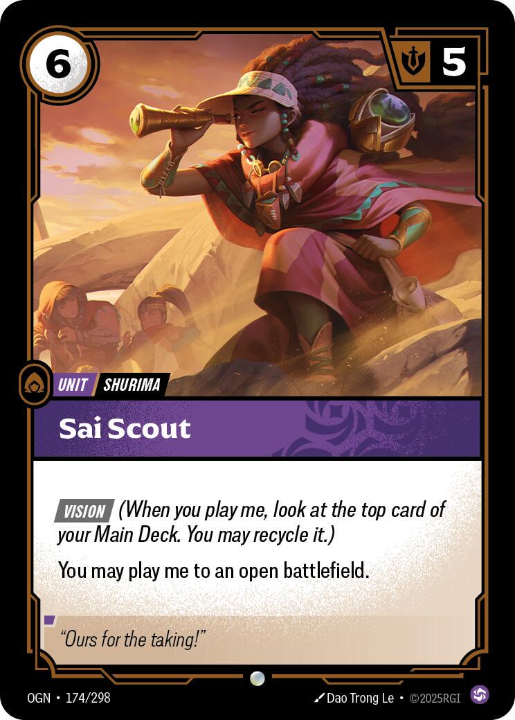 Sai Scout [Foil] #174