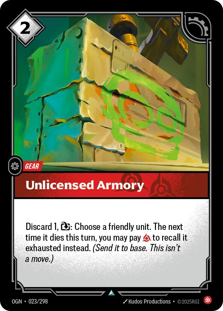 Unlicensed Armory #23