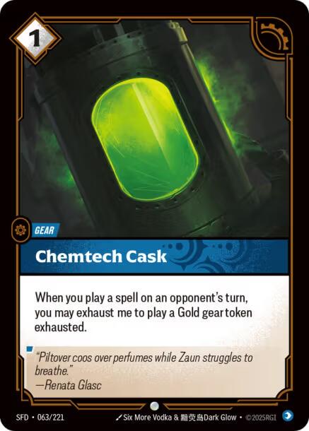 Chemtech Cask #63