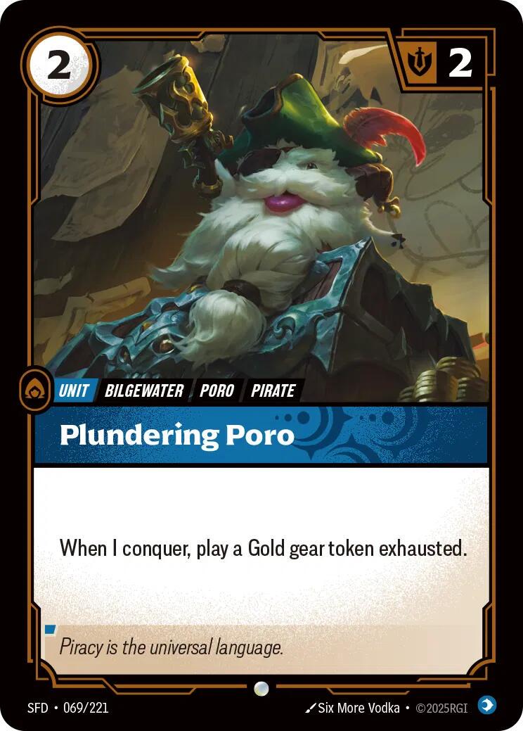 Plundering Poro #69