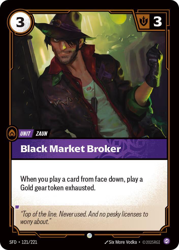 Black Market Broker #121