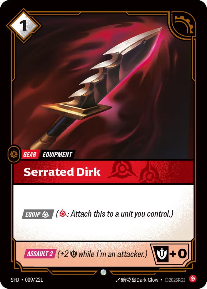 Serrated Dirk #9