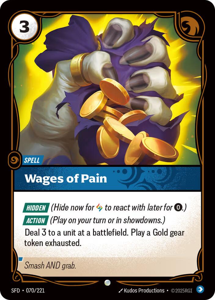 Wages of Pain #70