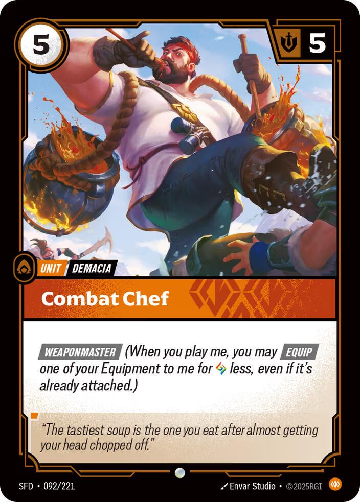 Combat Chef #92