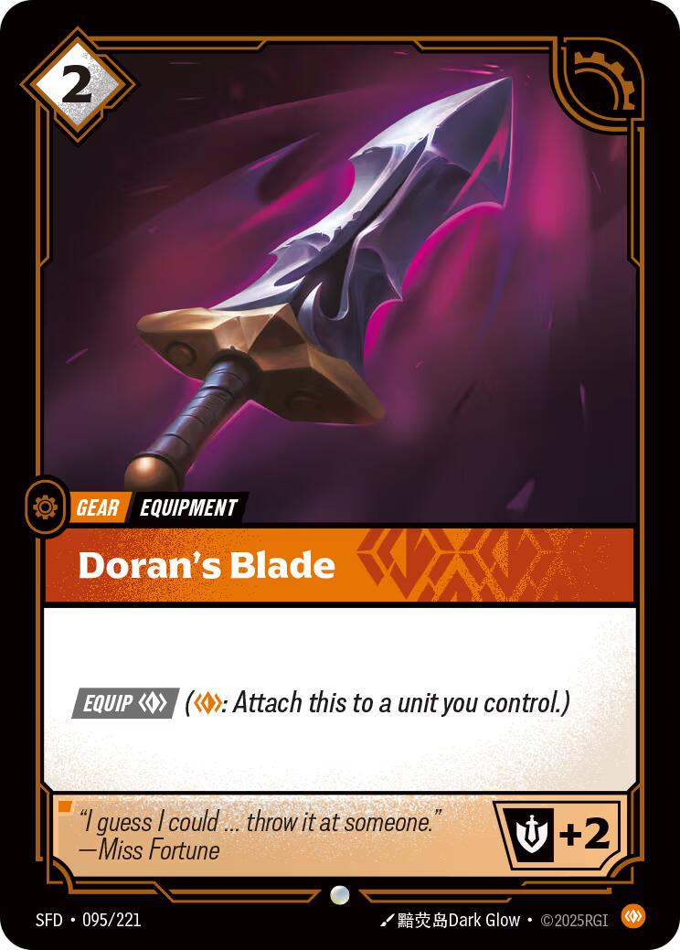 Doran's Blade #95