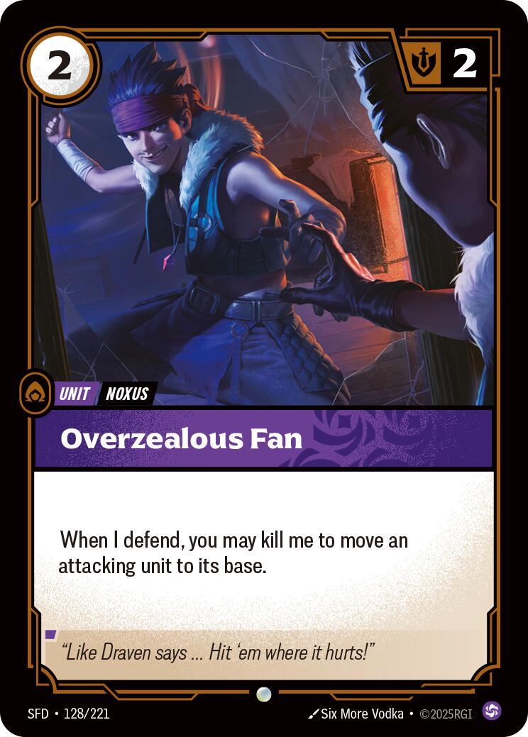 Overzealous Fan #128