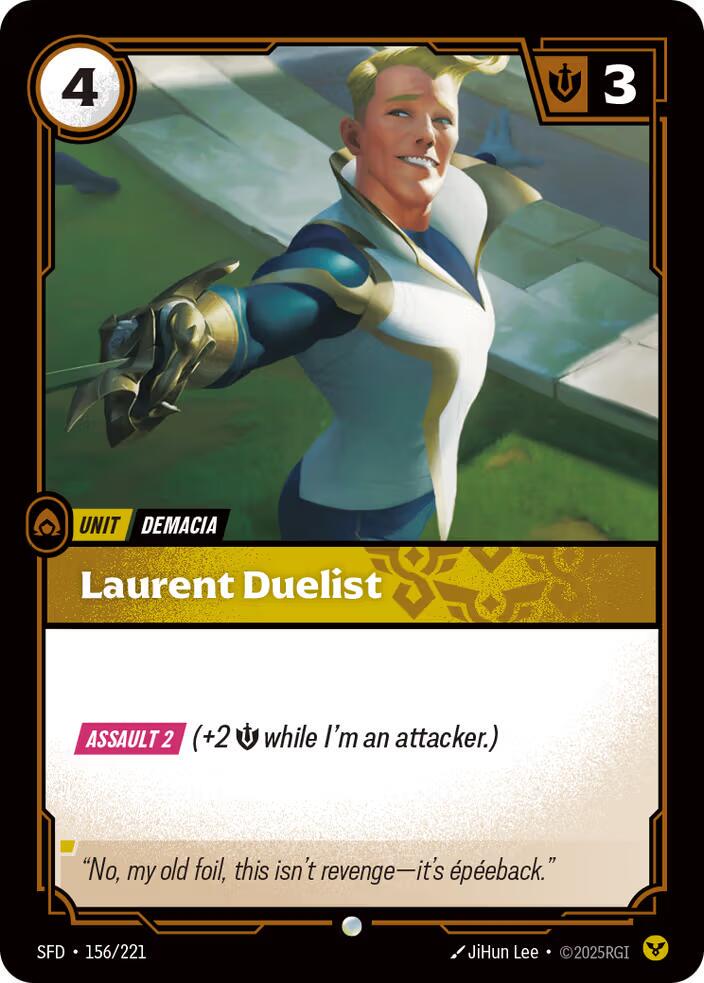 Laurent Duelist #156