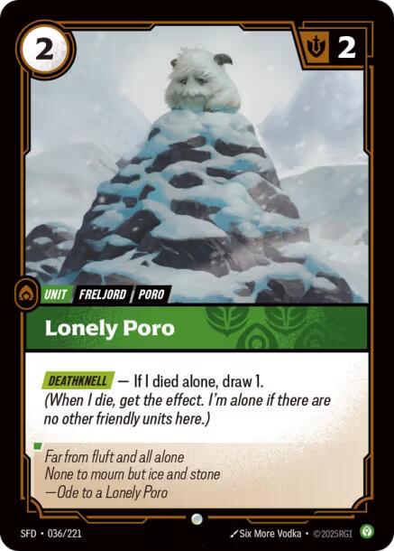 Lonely Poro #36