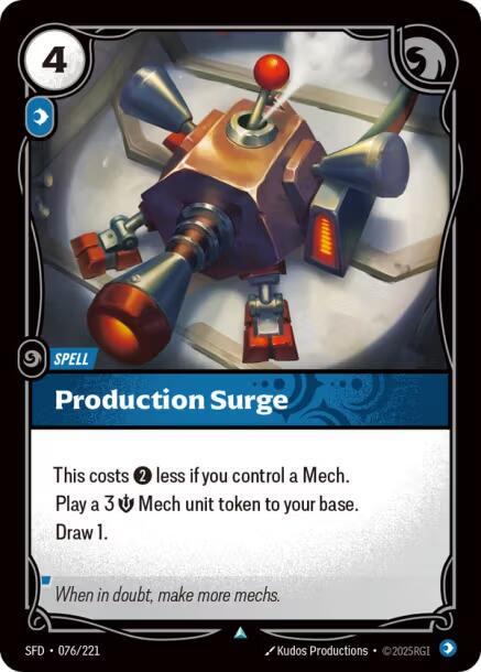 Production Surge #76