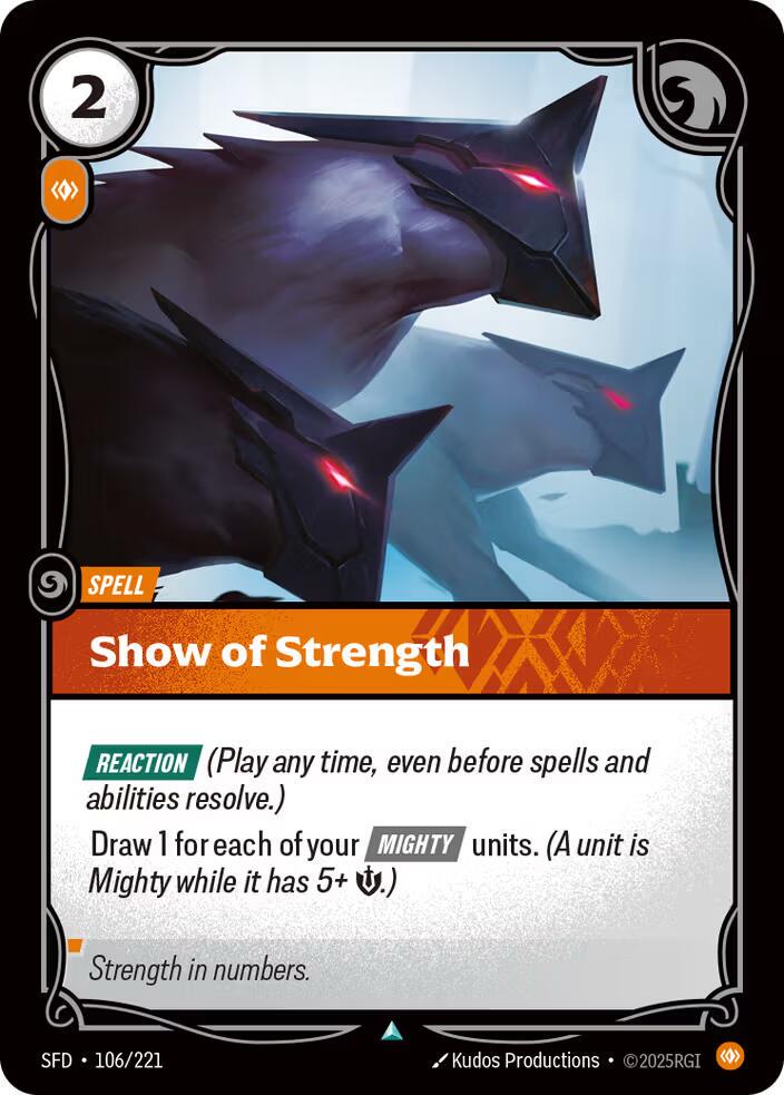 Show of Strength #106