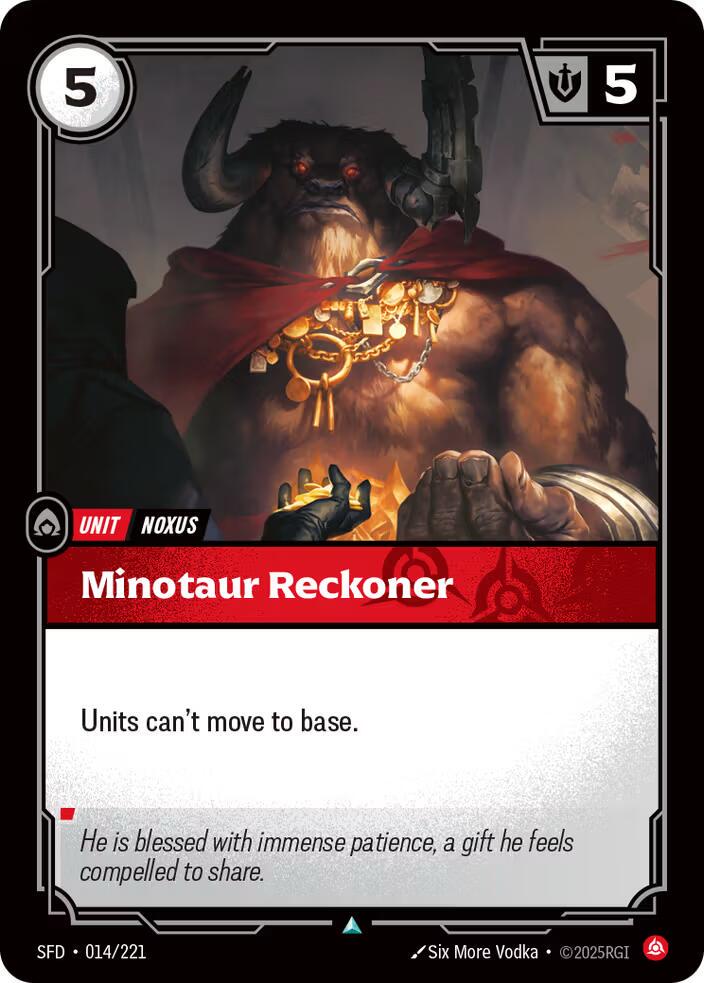 Minotaur Reckoner #14