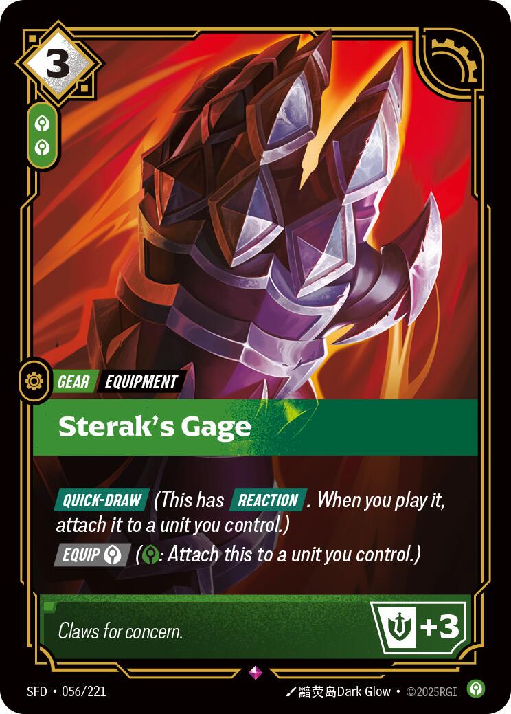 Sterak's Gage #56