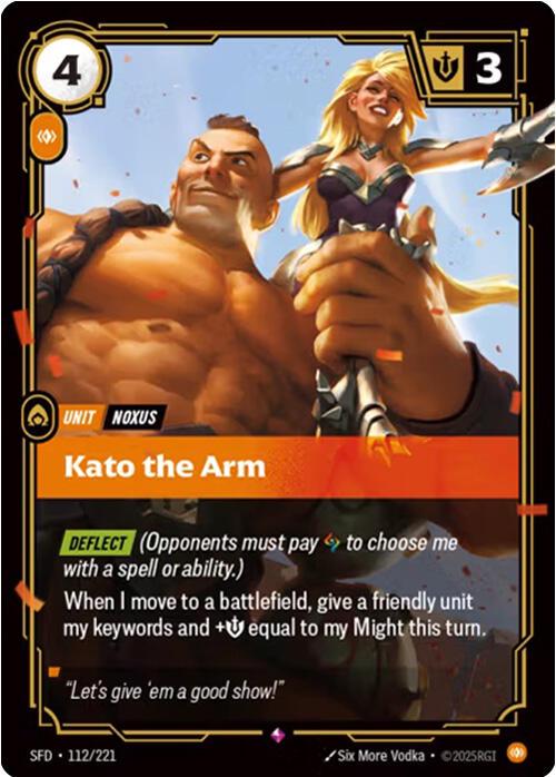 Kato the Arm #112