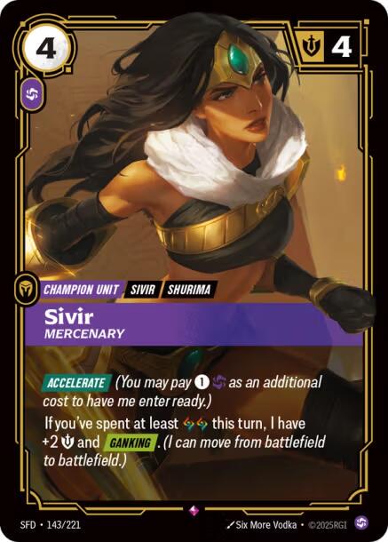 Sivir - Mercenary #143