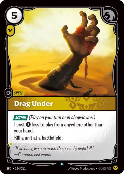 Drag Under #164