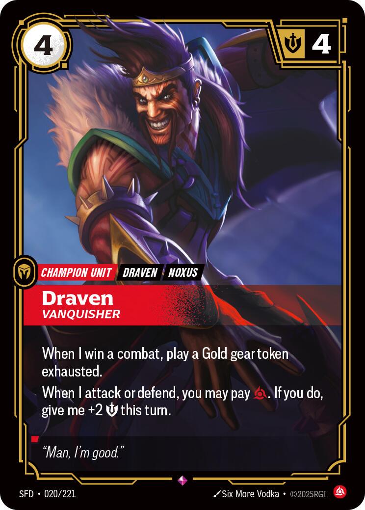 Draven - Vanquisher #20