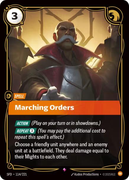 Marching Orders #114