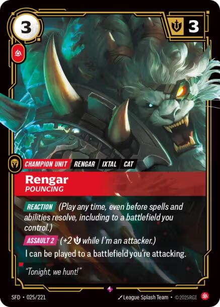 Rengar - Pouncing #25