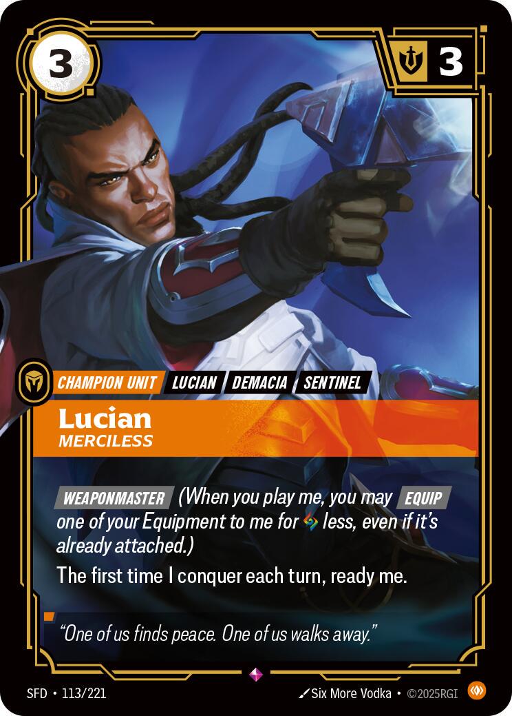 Lucian - Merciless #113