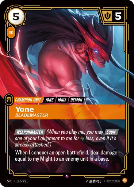 Yone - Blademaster #116