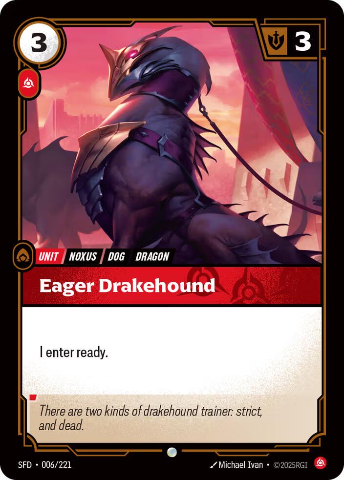 Eager Drakehound [Foil] #6