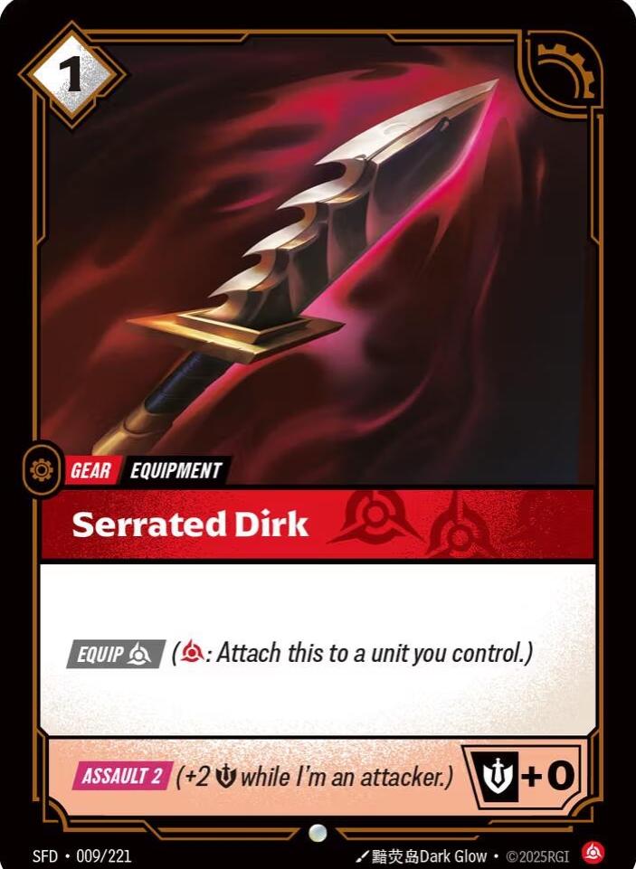 Serrated Dirk [Foil] #9